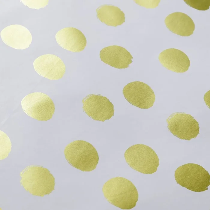 Gold Spot Wrapping Paper 3 Metre Roll
