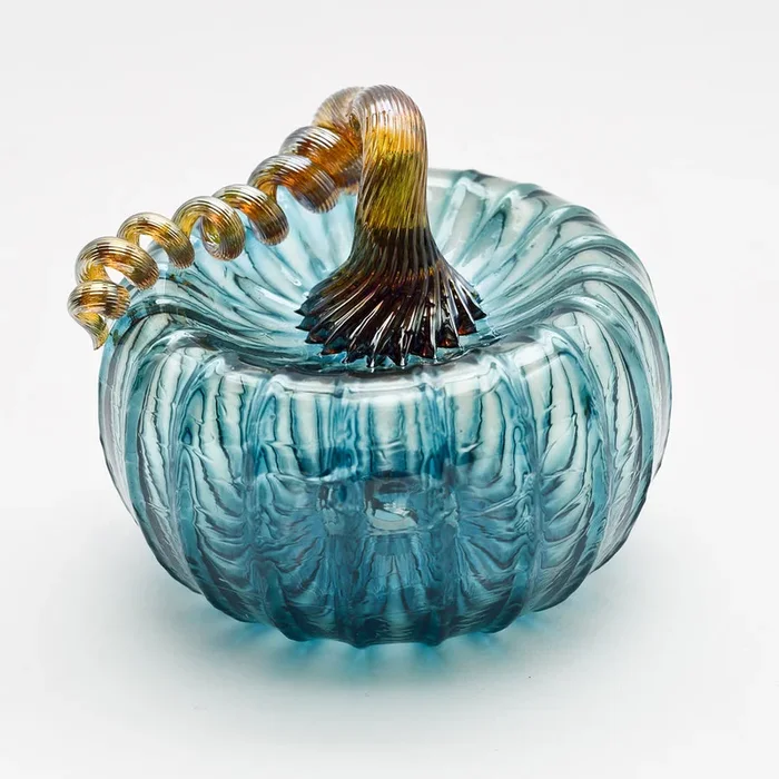 Gold Stem Pumpkin – Aqua