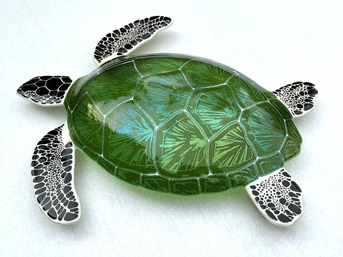 Green Glass Sea Turtle