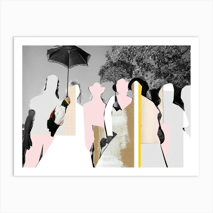 Group Portrait Disaster · Arscholoch Hoch Amerika Art Print by Marko Koeppe
