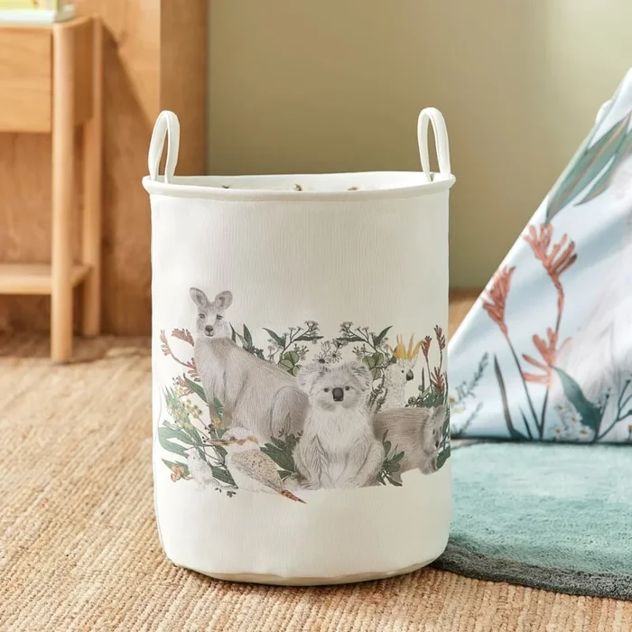 Gumnut Gully Printed Basket