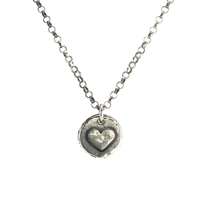 Heart Nugget Necklace