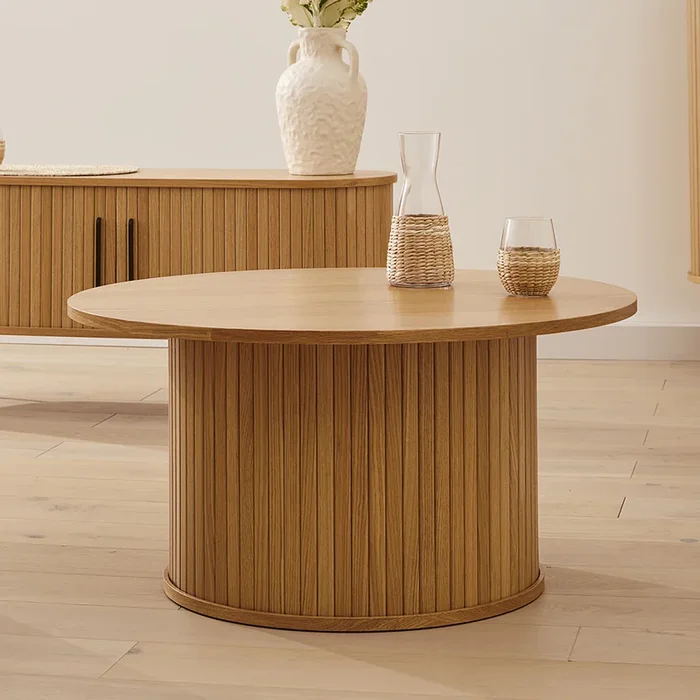 Hyde Natural Round Coffee Table