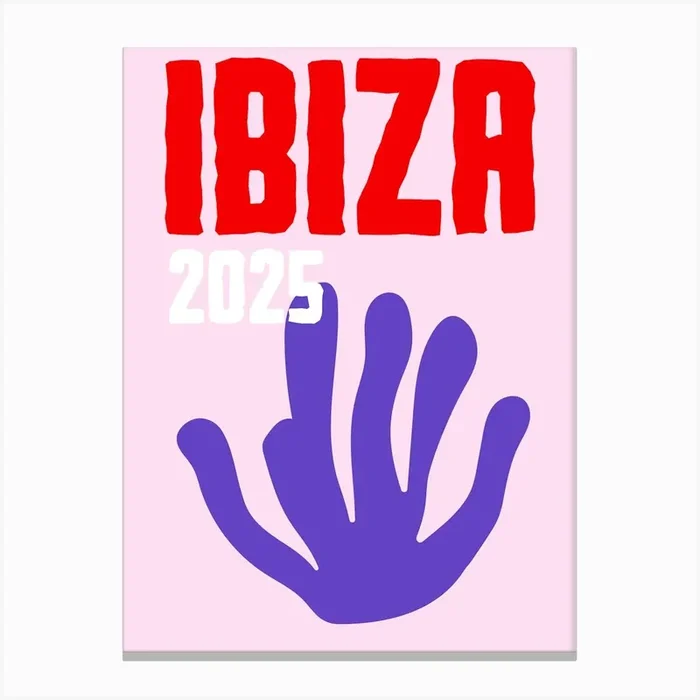 Ibiza 2025 Canvas Print by Dreamer