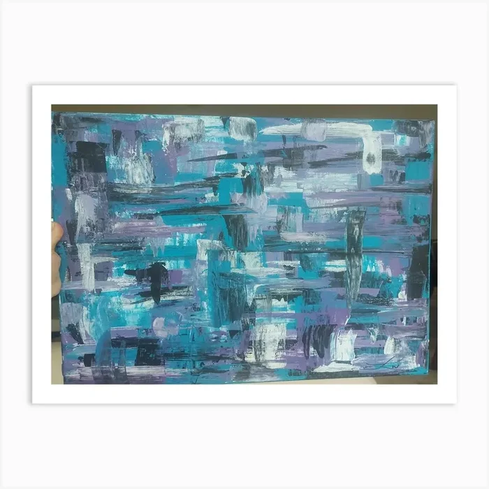 Inside minds Art PrintL by LivAubertin