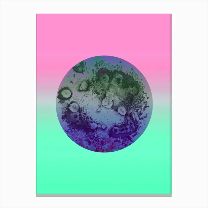 Ixion Pastel Canvas Print by Julia Hariri