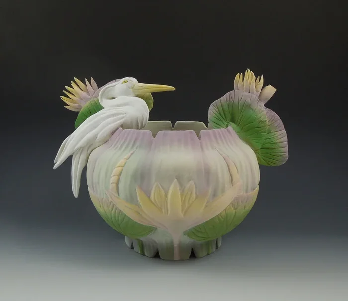 Jade Heron Vessel II