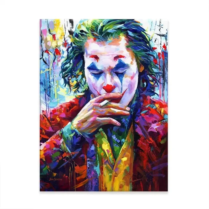 Joker Canvas Print