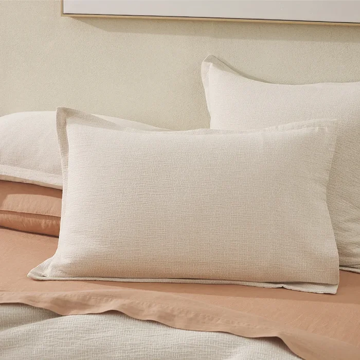 Kai Natural Matelasse Pillowcases