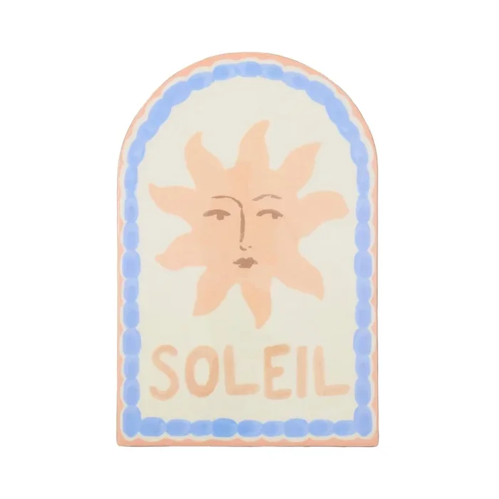 La Plage Large Soleil Timber Wall Art