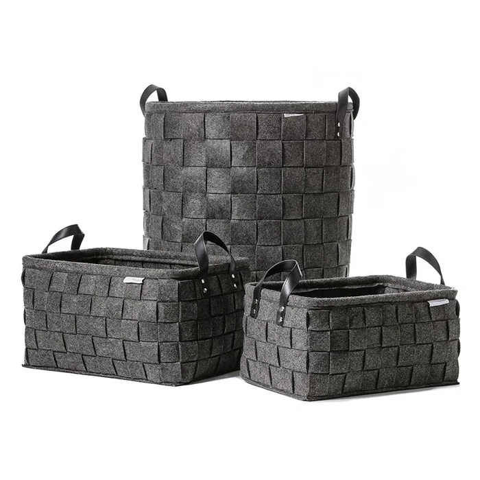 Lido Basket Range Dark Grey Marle