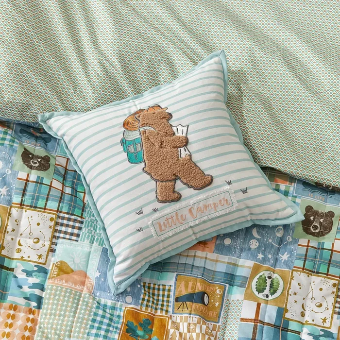 Little Camper Bear Classic Cushion