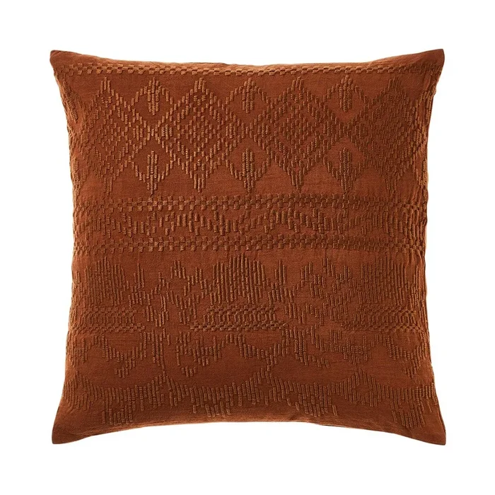 Madaya Tobacco Linen Cushion