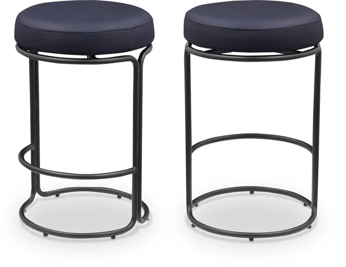 Madison Vegan Leather Upholstered Counter Stool