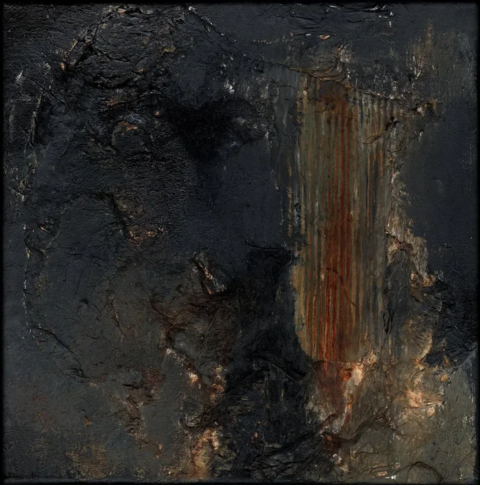 Magical Incantations 1 (2024) Mixed-media painting by Kathy Morton Stanion