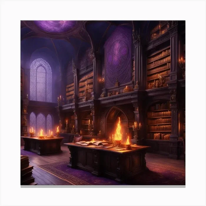 Magus study Canvas Print by Halberdamon
