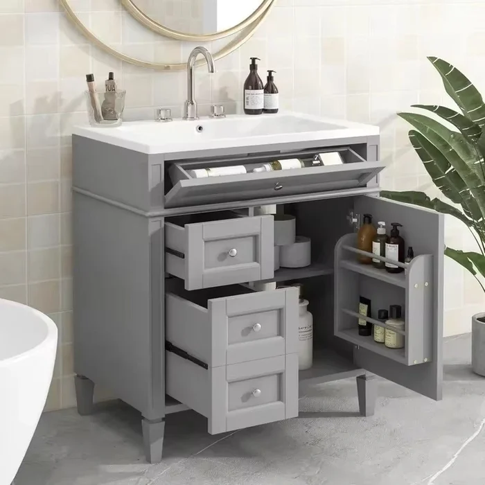 Manhattan 30 ” Modern Bathroom Vanity with Sink