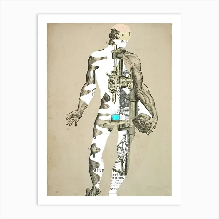 Männerwerkzeug Art Print by Marko Koeppe