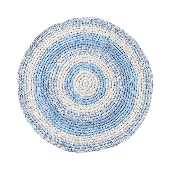 Mark Tuckey Kids Slate Crochet Rug