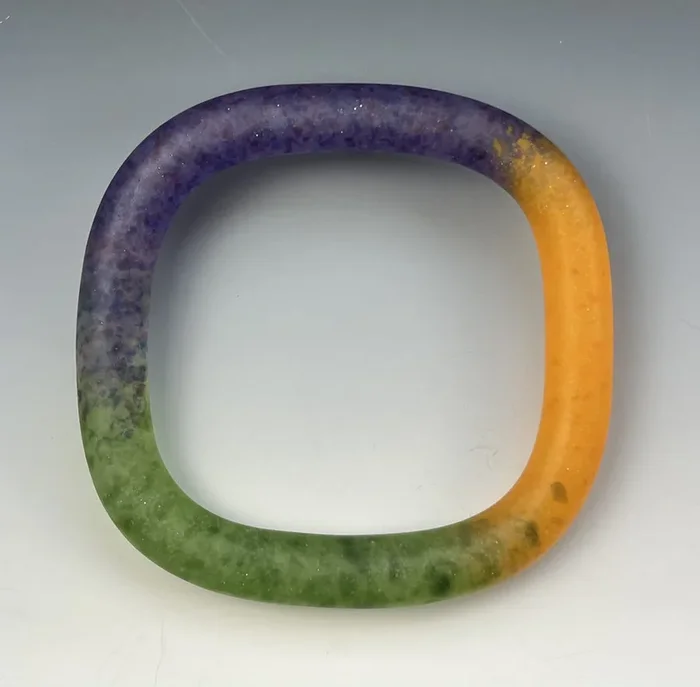 Medium Garden Square Bangle