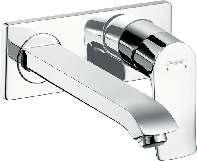 Metris Wall-Mounted Single-Handle Faucet Trim, 1.2 GPM