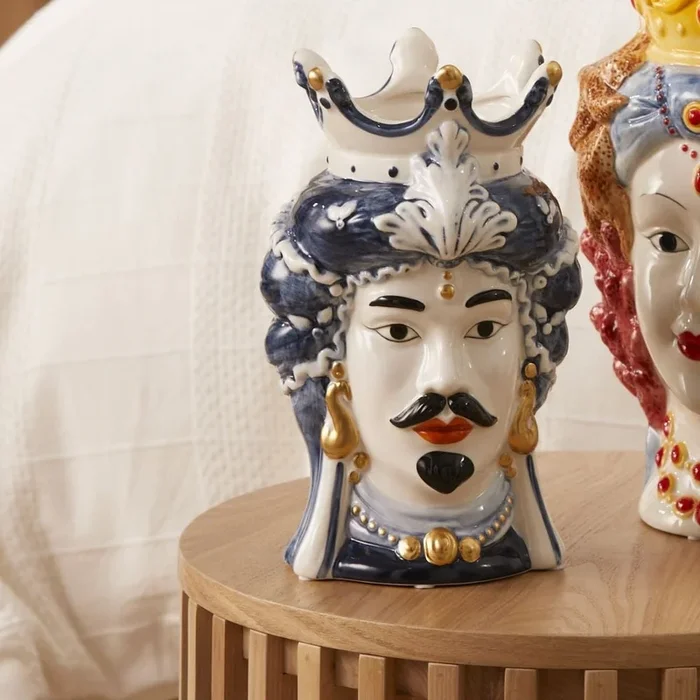 Mondello Head Coral Multi Vase