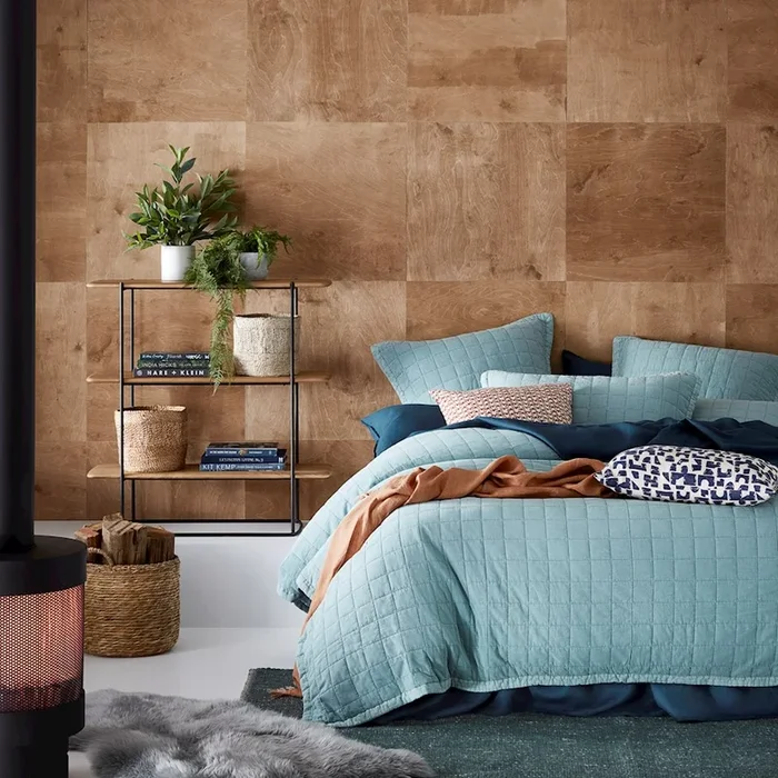 Mosman Seafoam Quilted Quilt Cover Separates