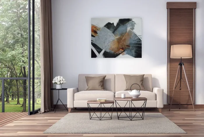 Motivation 2 – special price (2023) Mixed-media painting by Christa Haack