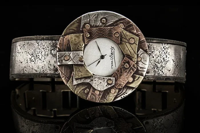 Multicolor Unisex Mosaic Watch