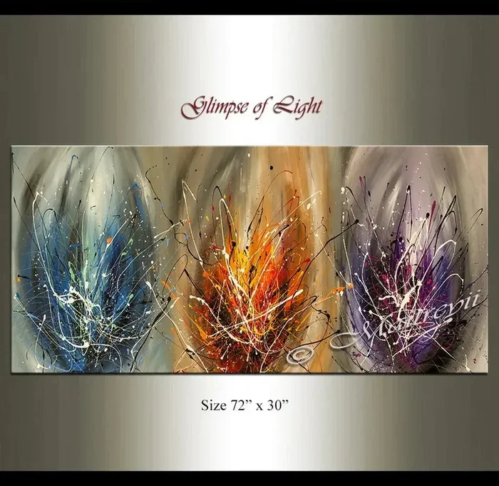Multicolored Abstract Art For Sale – Glimpse of Light