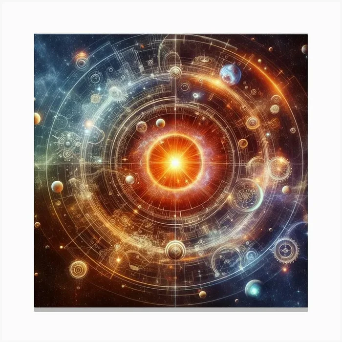 Nebula Canvas PrintM by MalMol