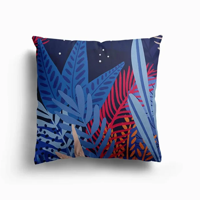Nightime Swims Canvas Cushion by Artkrittique