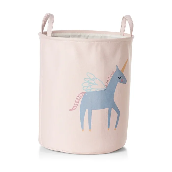 Novelty Printed Basket Unicorn