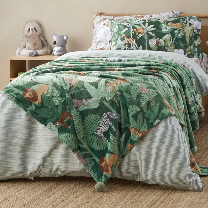 Novelty Where The Wild Ones Play Ultra Soft Blanket