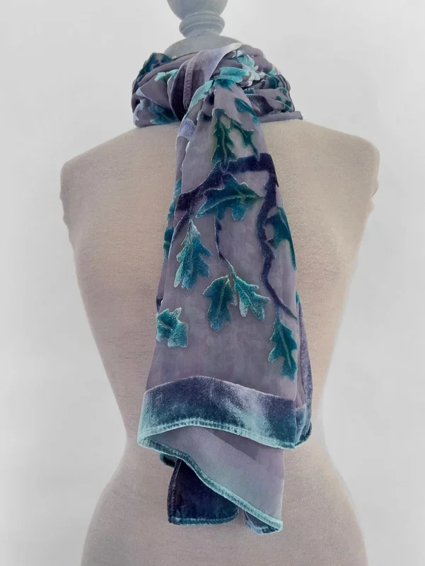 Oak Leaves Scarf