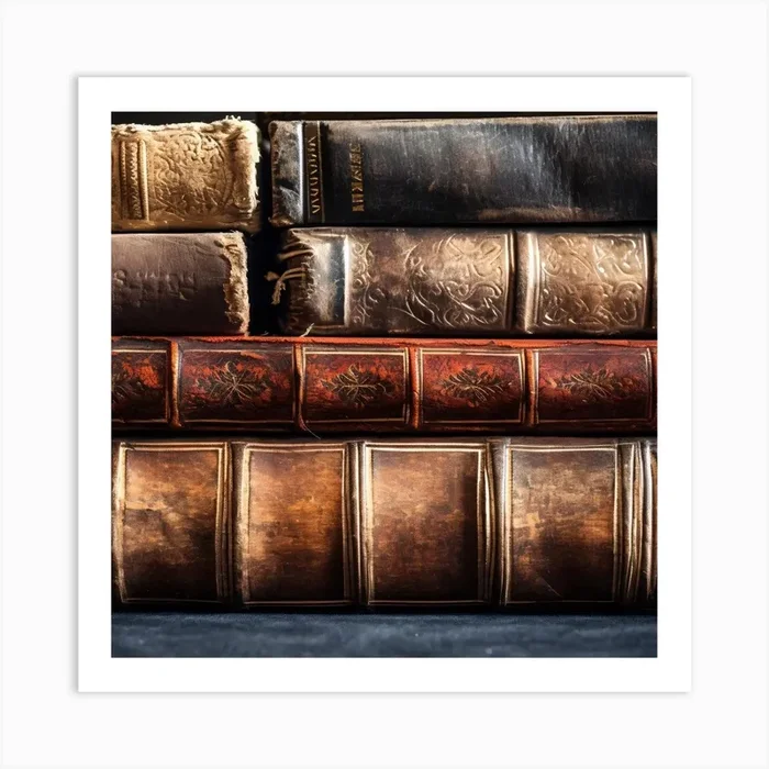 Old Books 23 Art Print by KWY09