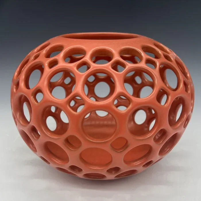 Openwork Orb – Orange