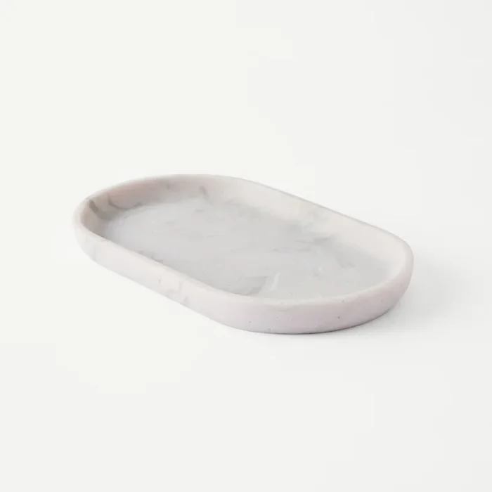 Orion Grey Marble Tray