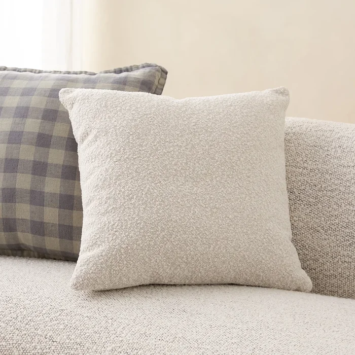 Otis Cream Boucle Cushion