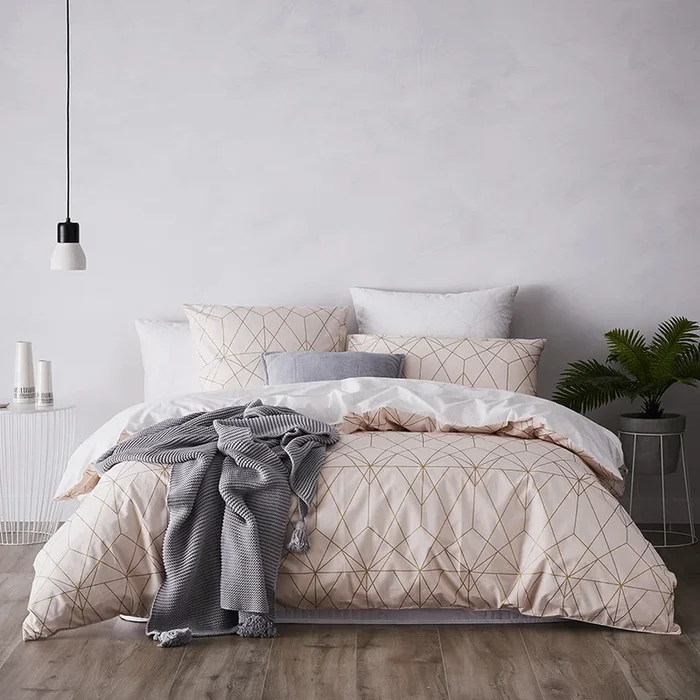 Otto Blush Quilt Cover Set + Separates