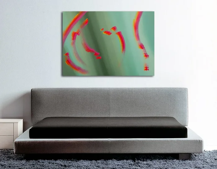 Over the rainbow II (2020) Acrylic painting by Davide De Palma