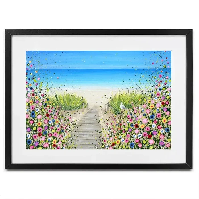 Pathway To Paradise Framed Art Print – JG