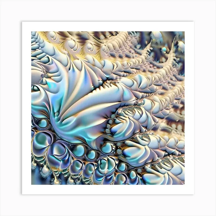 pearly abstract Art PrintC by CardinalBiggles
