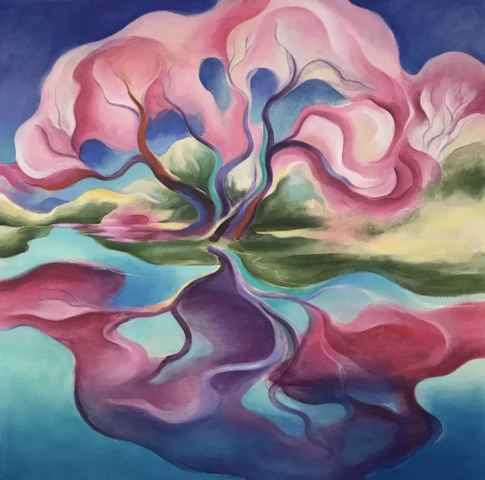 Pink Tree III