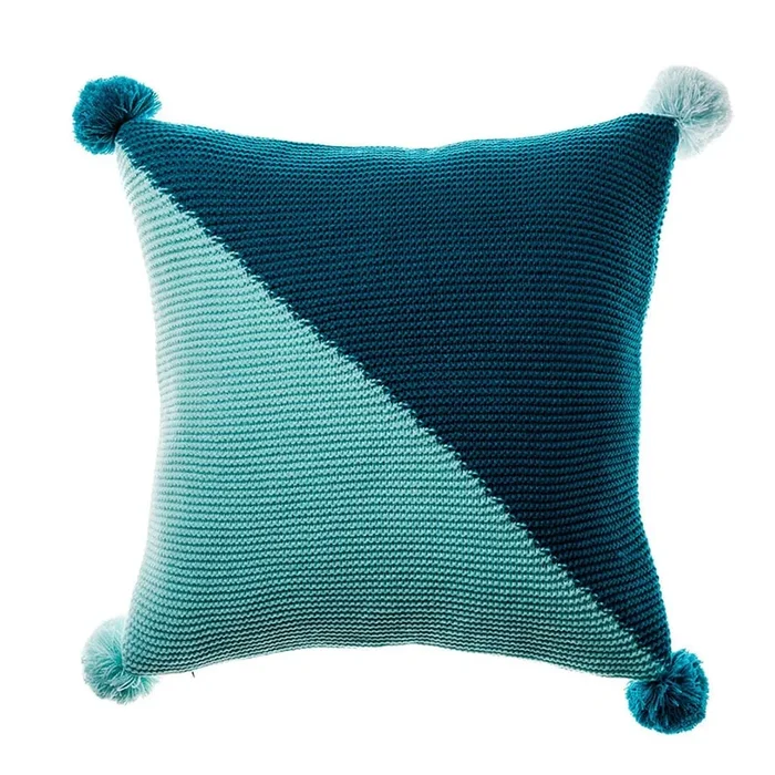 Pom Pom Mint Cushion