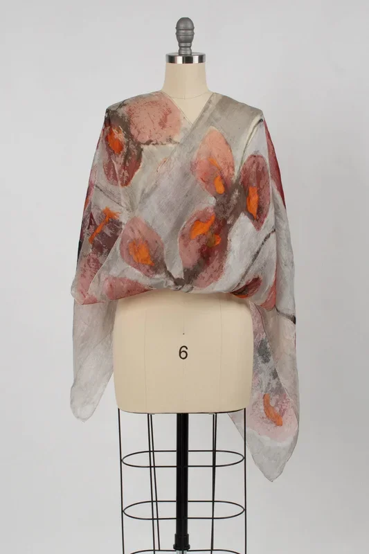 Poppy Organza Scarf