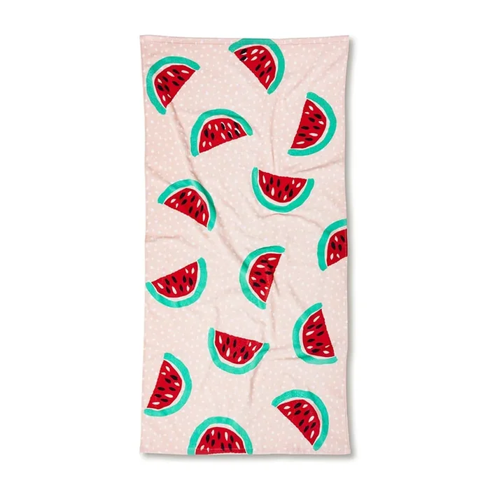 Printed Beach Towel Watermelon