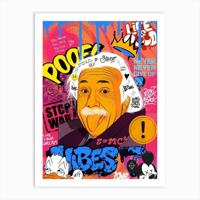 Profesor Art Print by Mildwords