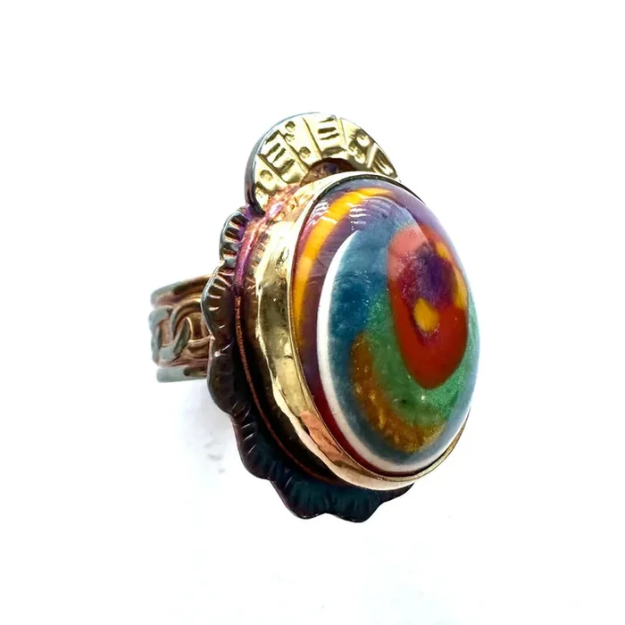 Red Galaxy Ring