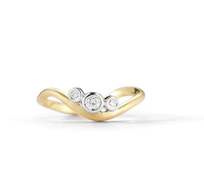 Scribble Trio Ring